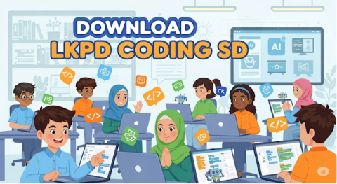 Download LKPD Coding SD Lengkap Kelas 1, 2, 3, 4, 5, 6